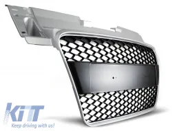 image-71-GRILLE SPORT SILVER fits AUDI TT 06-14
