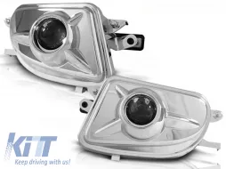 image-3-FOG LIGHTS CHROME fits MERCEDES W210 06.99-03.02 / CLK / SLK