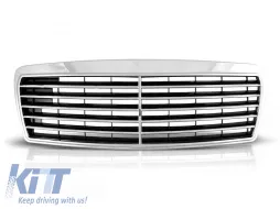 image-75-GRILLE CHROME fits MERCEDES W210 E-KLASA 95-05.99