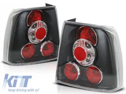 image-23-TAIL LIGHTS BLACK fits VW PASSAT B5 11.96-08.00 SEDAN