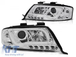 image-32-HEADLIGHTS TUBE LIGHT CHROME fits AUDI A6 06.01-05.04