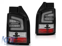 image-29-LED BAR TAIL LIGHTS BLACK fits VW T5 04.03-09