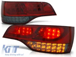 image-56-LED TAIL LIGHTS RED SMOKE fits AUDI Q7 06-09