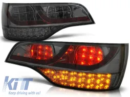 image-57-LED TAIL LIGHTS SMOKE fits AUDI Q7 06-09