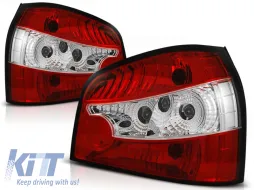 image-67-TAIL LIGHTS RED WHITE fits AUDI A3 8L 08.96-08.00