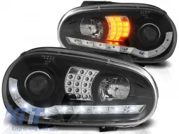 image-51-HEADLIGHTS DAYLIGHT BLACK fits VW GOLF 4 09.97-09.03
