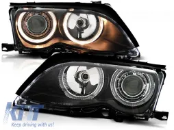 image-73-HEADLIGHTS ANGEL EYES BLACK fits BMW E46 09.01-03.05 S/T