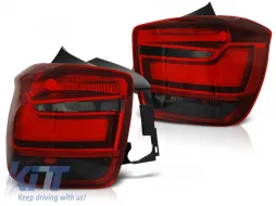 image-26-LED BAR TAIL LIGHTS RED SMOKE fits BMW F20 / F21 11-12.14
