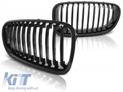 image-22-GRILLE GLOSSY BLACK fits  BMW F10 / F11 10-16