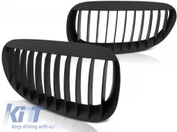 image-24-GRILLE BLACK MATT fits BMW E63/E64 02-10
