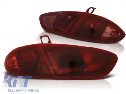 image-51-LED BAR TAIL LIGHTS RED fits SEAT LEON 03.09-12