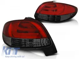 image-77-PEUGEOT 206 10.98- RED SMOKE LED BAR