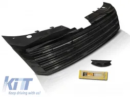 image-55-GRILLE GLOSSY BLACK fits VW PASSAT B7 10-14