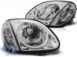 image-49-HEADLIGHTS CHROME fits MERCEDES R170 SLK 04.96-04