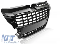 image-68-GRILLE SPORT GLOSSY BLACK fits AUDI A3 08-12