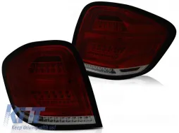 image-46-LED BAR TAIL LIGHTS RED SMOKE fits MERCEDES M-KLASA W164 09-11