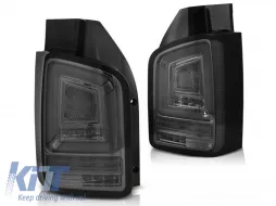 image-48-LED BAR TAIL LIGHTS SMOKE SEQ fits VW T5 04.03-09
