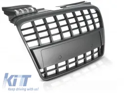 image-10-GRILLE SPORT BLACK fits AUDI A4 B7 04-08