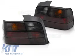 image-74-TAIL LIGHTS SMOKE fits BMW E36 12.90-08.99 SEDAN