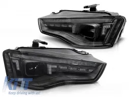 image-20-LED HEADLIGHTS LED BLACK SEQ fits AUDI A5 11-16