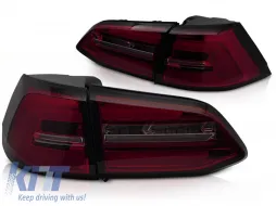 image-6-LED TAIL LIGHTS RED SMOKE SEQ fits VW GOLF 7 17-19 SW