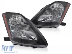 image-37-HEADLIGHTS BLACK fits NISSAN 350Z 03-05