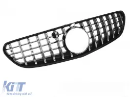 image-30-GRILLE SPORT CHROME BLACK fits MERCEDES C217 / A217 14-20