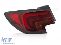 image-45-LED TAIL LIGHT RED SMOKE LEFT SIDE TYC fits OPEL ASTRA K 15-19 HB
