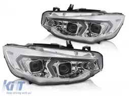 image-56-XENON HEADLIGHTS CHROME fits BMW F32/F33 13-17