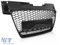 image-54-GRILLE SPORT STYLE GLOSSY BLACK fits AUDI TT 8J 06-14
