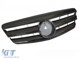 image-63-GRILLE SPORT GLOSSY BLACK fits MERCEDES W221 05-09