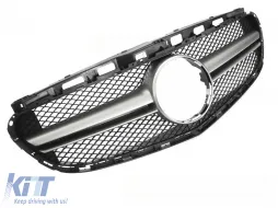 image-66-GRILLE BLACK SILVER fits MERCEDES W212 / S212 13-16