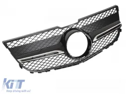 image-22-GRILLE SPORT BLACK CHROME fits MERCEDES GLK X204 13-15