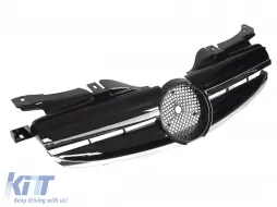 image-77-GRILLE SPORT BLACK CHROME fits MERCEDES SLK R170 96-04
