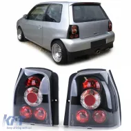 image-18-Clear glass tail lights black for VW Lupo + Seat Arosa