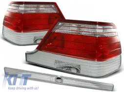 image-21-TAIL LIGHTS RED WHITE fits MERCEDES W140 95-10.98