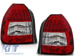 image-17-HONDA CIVIC 09.95-02.01 3D RED WHITE LED