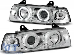 image-64-HEADLIGHTS ANGEL EYES CHROME fits BMW E36 12.90-08.99 S/C/T