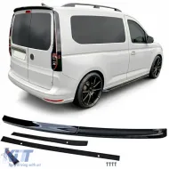 image-47-Dach Heckspoiler Sport Schwarz Glanz passt für VW Caddy V ab 2021 mit Hecktüren