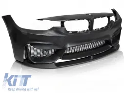 image-17-FRONT BUMPER SPORT STYLE with SPOILER fits BMW F30 /  F31 10.11-