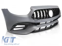 image-30-FRONT BUMPER SPORT PDC BLACK fits MERCEDES W213 20-23