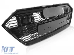 image-26-GRILLE SPORT GLOSSY BLACK PDC fits AUDI A7 C8 18-23