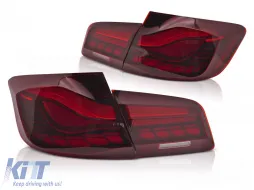 image-74-OLED SEQ TAIL LIGHTS RED fits BMW F10 10-16