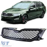 image-48-Sport grille black gloss fits Skoda Octavia 5E pre-facelift 12-17