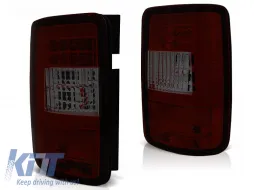 image-0-LED BAR TAIL LIGHTS RED SMOKE fits VW CADDY 03-03.14