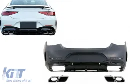 image-24-Rear Bumper suitable for Mercedes CLS-Class C257 Sedan (2018-Up)