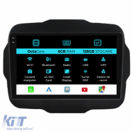 image-17-Dedicated Navigation suitable for Jeep Renegade (2016-2020), 9 Inch, 6Gb RAM, 128Gb Storage, Android Auto, Carplay