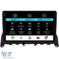 image-40-Dedicated Navigation suitable for Mercedes C-Class W204 S204 (2006-2013), QuadCore, 9 Inch, 4Gb Ram, 64Gb Storage, Carplay