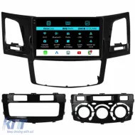 image-64-Dedicated Navigation suitable for Toyota Hilux VII (2004 - 2015), 2K, 8Gb RAM, 256Gb Storage, Android Auto, Carplay
