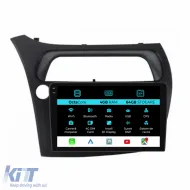 image-5-Dedicated Navigation suitable for Honda Civic VII Hatchback (2006-2011), 2K, 4Gb RAM, 64Gb Storage, Carplay